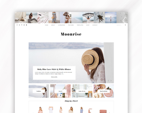 WordPress theme for lifestyle blogs